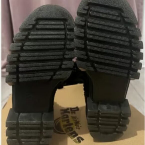 RARE Dr. Martens Audrick 22Eye ExtremeLace Thigh High Platform Boots Size 11 NIB - Picture 12 of 13